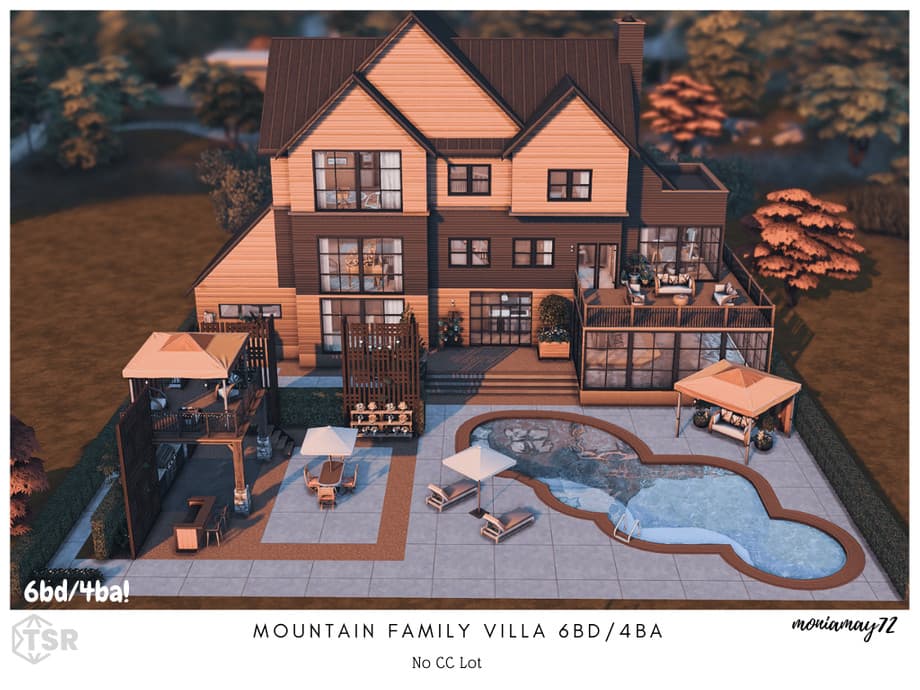 Галерея мода Дом Mountain Family Villa No CC #3